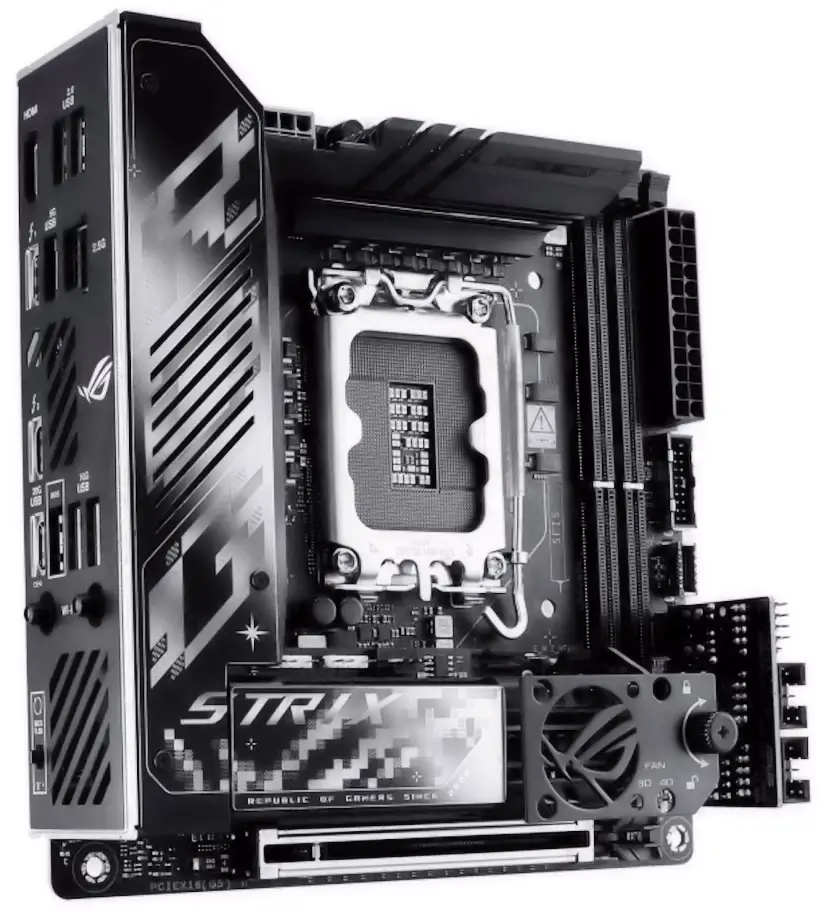Montaje ASUS ROG STRIX Z890-I GAMING WIFI El Cuadrón Informático El Cuadrón - Montaje ASUS ROG STRIX Z890-I GAMING WIFI El Cuadrón