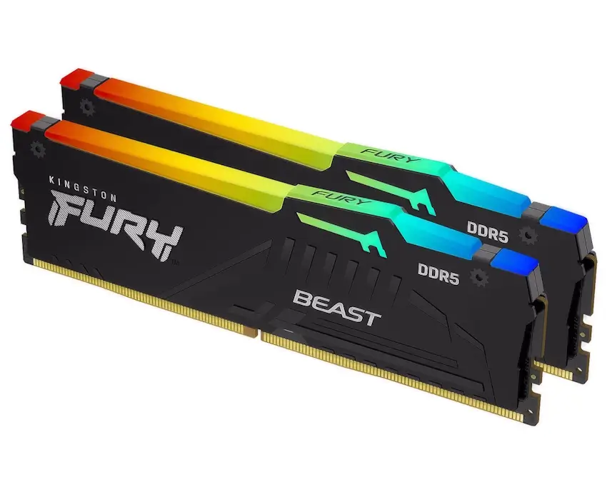 Montaje Memoria RAM DDR5 Kingston Fury Beast Gaming PC El Cuadrón Montaje Memoria RAM DDR5 Kingston Fury Beast Gaming PC El Cuadrón